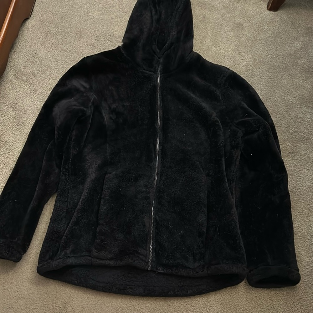 Black Fuzzy Jacket